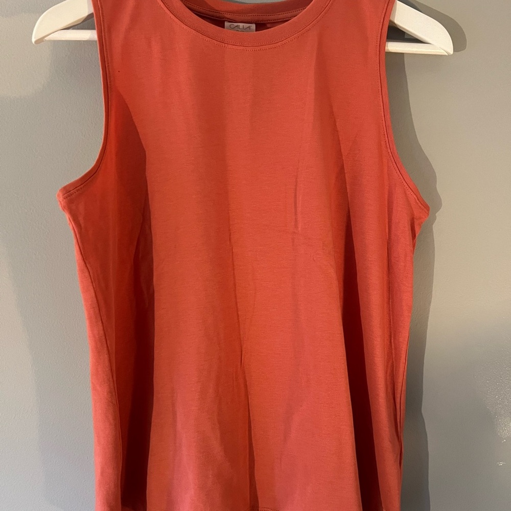 CALIA by Carrie Underwood Warm Red Tank Top